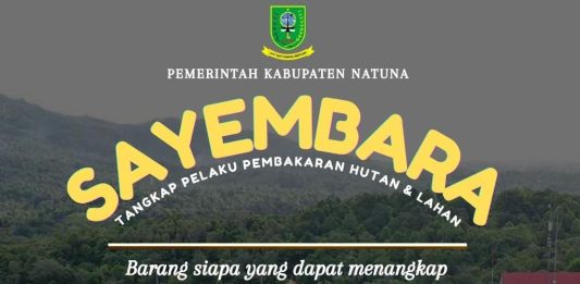 Sayembara Rp5 Juta Pelapor Karhutla Natuna Tuai Polemik, Publik Khawatir Picu Konflik Sosial