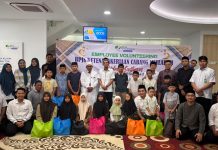 BPJS Ketenagakerjaan Meulaboh Gelar Employee Volunteering, Santuni Anak Yatim di Meureubo