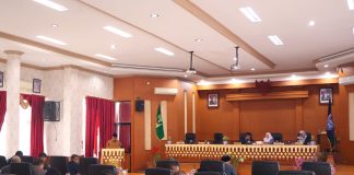 Melalui Rapat Paripurna, Sekda Rida Ananda Sampaikan LKPj Wali Kota 2025