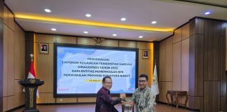 Wali Kota Payakumbuh Serahkan LKPD 2025 pada BPK Perwakilan Sumbar