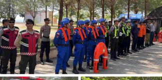 Ops Ketupat Seligi 2026, Pos Terpadu Piwang Siagakan Ambulance dan Mobil Damkar