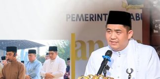 Jadi Khatib Sholat Idulfitri, Bupati Roby Tekankan Makna Kemenangan Sejati
