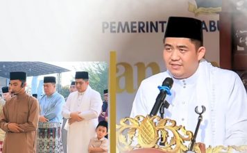 Jadi Khatib Sholat Idulfitri, Bupati Roby Tekankan Makna Kemenangan Sejati