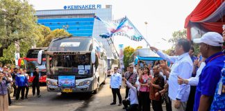 Jelang Lebaran, Kemnaker Koordinasikan Mudik Gratis bagi 12.690 Pekerja dan Ojol