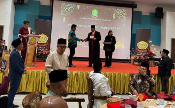 SMSI Kepri Terima Penghargaan dari Persim Malaysia di Acara Buka Puasa Akbar Johor Bahru