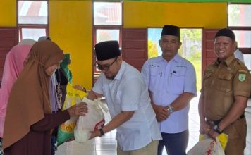Dari Gerindra untuk Rakyat, Marzuki Pimpin Penyaluran 1.000 Paket Sembako di Natuna