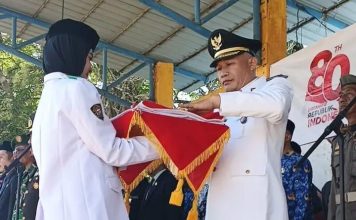 HUT RI ke-80 di Senayang Berlangsung Meriah dan Khidmat