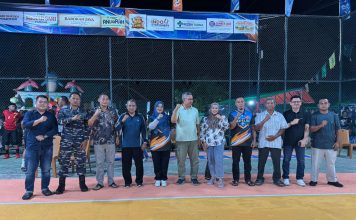 Ketua DPRD Lingga Mayasari Buka Turnamen Voli Kumas Mapelda Open 2026 di Kukang Duara