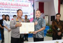 Perkuat Keamanan Objek Vital Nasional, Kapolda Kepri Tandatangan Nota Kesepahaman Dorong Iklan Investasi