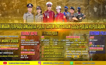 REKRUTMEN POLRI 2026 DIBUKA, POLDA KEPRI AJAK PUTRA-PUTRI TERBAIK DAFTAR AKPOL, BINTARA DAN TAMTAMA
