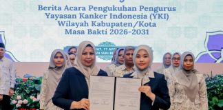 Pengurus YKI Kepri Dikukuhkan, Perkuat Gerakan Pencegahan Kanker hingga Daerah