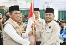 Dari Batam ke Tanah Suci, Kloter Perdana Haji Kepri Dilepas Gubernur Ansar