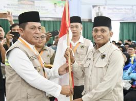 Dari Batam ke Tanah Suci, Kloter Perdana Haji Kepri Dilepas Gubernur Ansar
