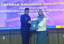Gubernur Ansar Serahkan Laporan Keuangan Unaudited Tahun Anggaran 2025 ke BPK Kepri