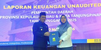 Gubernur Ansar Serahkan Laporan Keuangan Unaudited Tahun Anggaran 2025 ke BPK Kepri