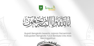 Bupati Bengkalis Sampaikan Duka Mendalam atas Gugurnya Pejuang Karhutla di Medan Tugas