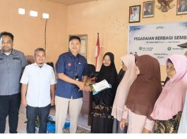 Peringati HUT ke-125 Tahun, Pegadaian Natuna Berbagi Kepedulian di Desa Batu Gajah