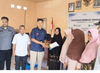Peringati HUT ke-125 Tahun, Pegadaian Natuna Berbagi Kepedulian di Desa Batu Gajah