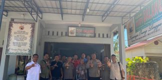 Kapolres Lingga Kunjungi Kedai Kopi Balang, Apresiasi Komitmen Tolak Perjudian
