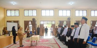 Pelantikan PAW Bapekam, Bupati Siak Tekankan Sinergi dan Pengawasan