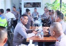 Kapolres Aceh Timur Coffee Morning Bersama PJU dan Kapolsek Jajaran, Tekankan Jaga Solidaritas Dalam Pelaksanaan Tugas