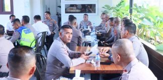 Kapolres Aceh Timur Coffee Morning Bersama PJU dan Kapolsek Jajaran, Tekankan Jaga Solidaritas Dalam Pelaksanaan Tugas