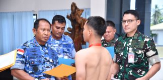 Seleksi Akhir Casis Tamtama TNI AU Digelar di Lanud RSA Natuna