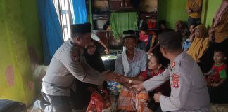 Polres Buton Laksanakan Cooling System dan Salurkan Sembako Kepada Korban Penikaman di Kombeli