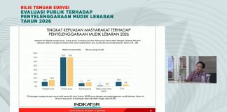 85,3% Pemudik Puas, Burhanuddin Muhtadi Tegaskan Tingginya Kepuasan Mudik Lebaran 2026