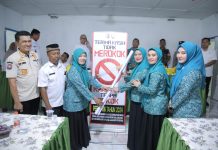 Ketua TP PKK Berikan Pembinaan Dalam Rangka Lomba PHBS di Sijabut