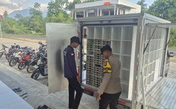 Polsek Daik Lingga Kawal Distribusi Makan Bergizi Gratis untuk 1.554 Penerima