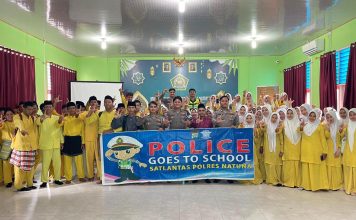 Satlantas Polres Natuna Edukasi Siswa MAN 1, Tekankan Disiplin Berlalu Lintas Sejak Dini