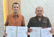 BPJS Ketenagakerjaan dan Disnakertrans Nagan Raya Tanda Tangani PKS 2.000 Pekerja Rentan Terlindungi DBH Sawit