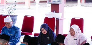 Bupati Afni Doa di SMP Islamic Center Siak, Bersama Pulihkan Luka
