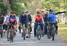 Gowes Bersama, Lanud Raden Sadjad Bangun Kebersamaan di Natuna