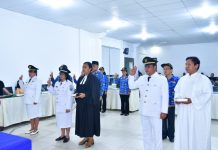 Wakil Bupati Samosir Ariston Tua Sidauruk Lantik Sejumlah Pejabat Administrator dan Pengawas