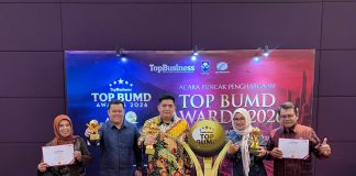 Bupati Roby dan BPR Bintan Borong 3 Penghargaan Bergengsi di TOP BUMD Awards 2026
