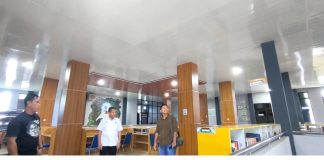 Plafon Gedung Perpustakaan Natuna Sempat Ambruk, Kadis Pastikan Perbaikan Tuntas dan Layanan Tetap Berjalan