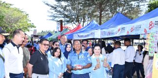 Bazar Murah Serentak HUT ke-80 TNI AU di Natuna Sukses dan Meriah