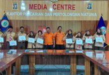 Tunjukkan Jiwa Kemanusiaan di Siaga Lebaran, SAR Natuna Apresiasi Saka SAR SMAN 1 Bunguran Tengah