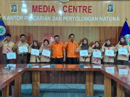 Tunjukkan Jiwa Kemanusiaan di Siaga Lebaran, SAR Natuna Apresiasi Saka SAR SMAN 1 Bunguran Tengah