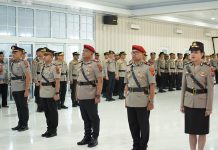 Mapolres Asahan Sertijab Kasad Narkoba dan Kapolsek Kota Kisaran