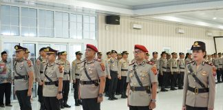 Mapolres Asahan Sertijab Kasad Narkoba dan Kapolsek Kota Kisaran