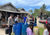 Dua Pekan Bergerak Tanpa Henti, Polres Natuna Salurkan 160 Ton Air Bersih ke Warga Terdampak Kemarau