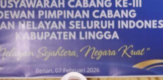 Ruslan Kembali Pimpin HNSI Lingga, Kades Pena’ah Harap Kesejahteraan Nelayan Meningkat