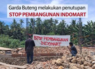 Gelombang Penolakan Menguat, Proyek Indomaret di Mawasangka Disetop