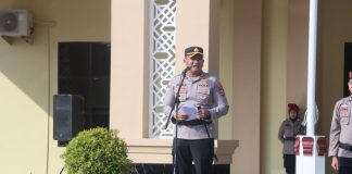 Kapolres Aceh Timur Pimpin Upacara Hari Kesadaran Nasional, Perkuat Disiplin dan Tanggung Jawab Personel