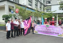 Wakil Wali Kota Elzadaswarman Lepas Pawai Ta’aruf Siswa-siswi SDS IT IPHI