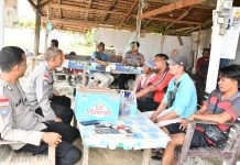 Jelang May Day, Kasat Binmas Polres Aceh Timur Sambangi SPSI Peureulak