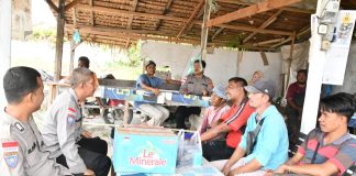 Jelang May Day, Kasat Binmas Polres Aceh Timur Sambangi SPSI Peureulak